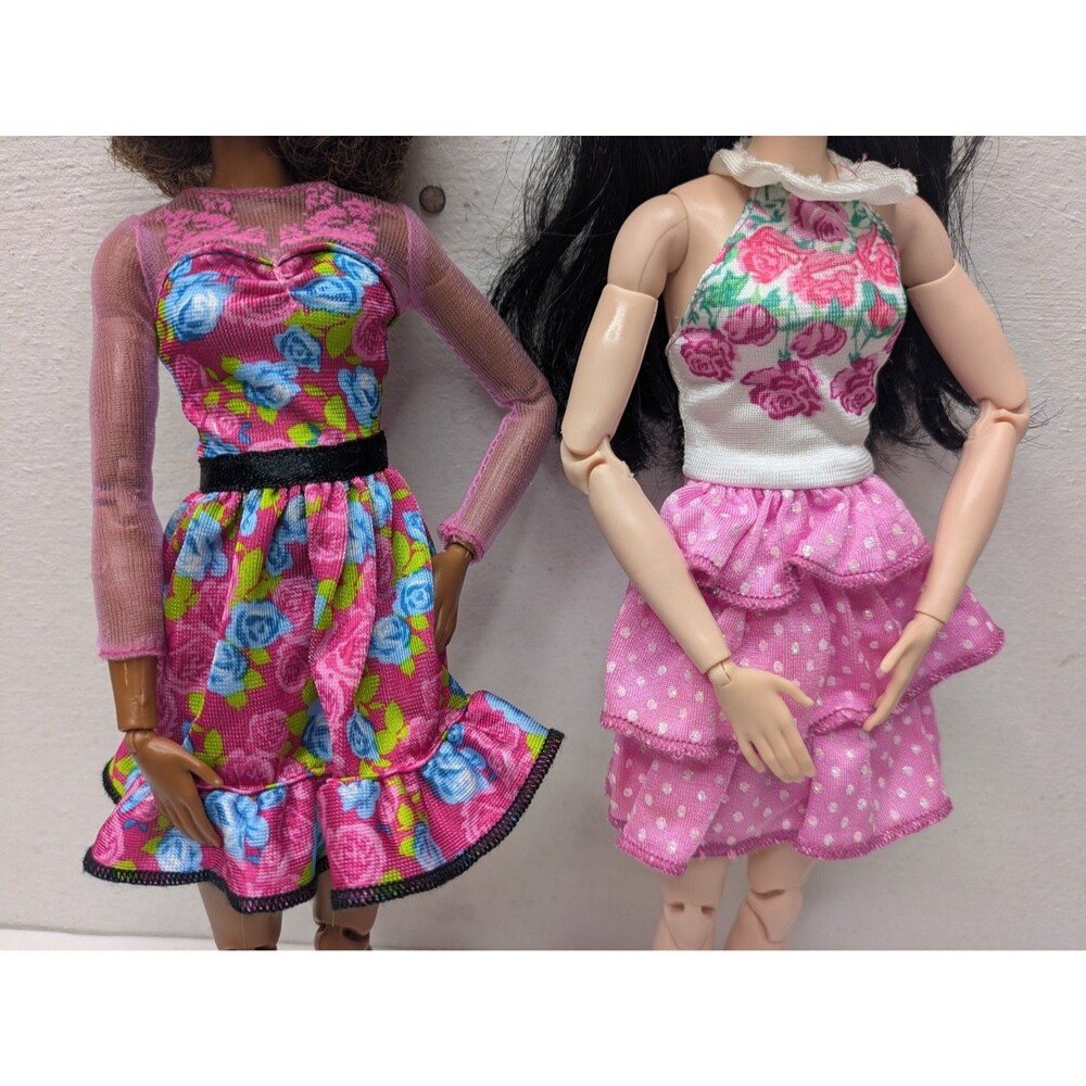 Barbie Life in Dreamhouse Day Looks Floral Garden Party Dresses 2013 Fashionista
